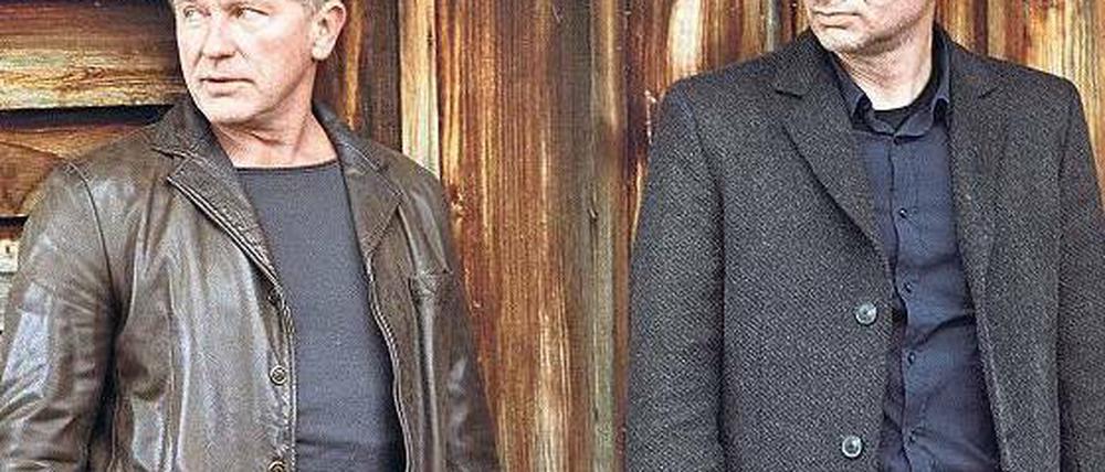 Intensiv suchen die Kommissare Ivo Batic (Miroslav Nemec, links) und Franz Leitmayr (Udo Wachtveitl) nach den Spuren des Vergewaltigers. Foto: BR