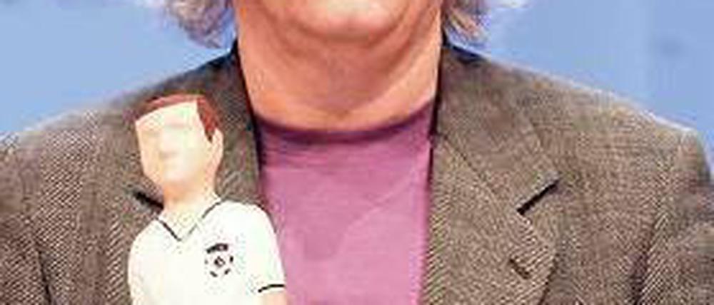 Treffend. Gerd Müller schießt aus der Drehung