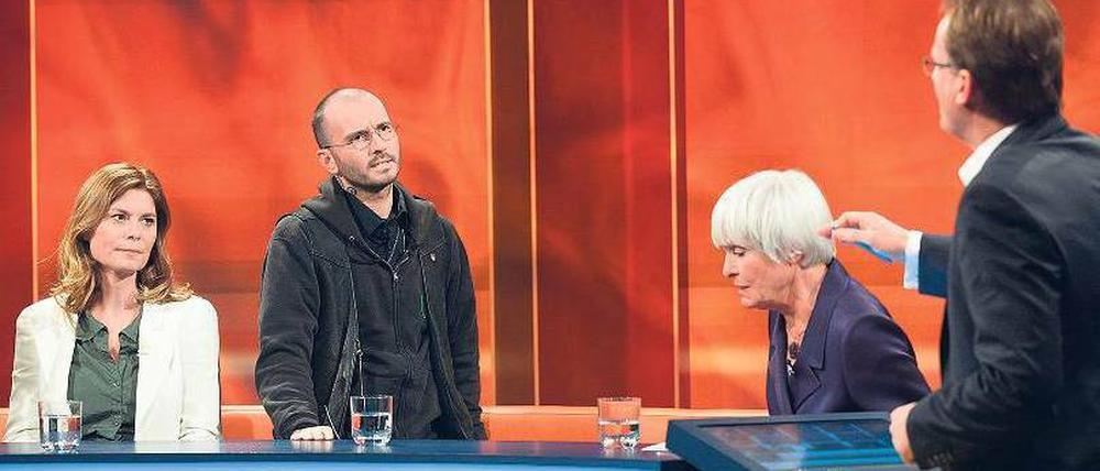 Viele Gäste hüpfen von Talk zu Talk.