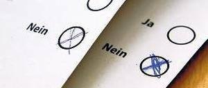 Weiter Entscheidungsweg. Bevor es wirklich zu einer Abstimmung kommt, müssen viele Hürden genommen werden. Foto: ddp