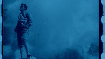 „Berg des Schicksals“, Filmstill aus der restaurierten Version.