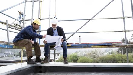 Wenn man mit dem Bauleiter überhaupt sprechen kann, ist das schon viel wert.