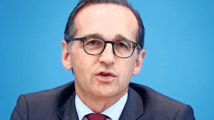 Justizminster Heiko Maas