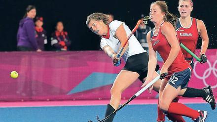 Das waren noch Zeiten. Als Natascha Keller (links) noch aktiv war, hatte der BHC immer mindestens eine Nationalspielerin – Natascha Keller. 