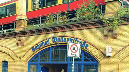 Bauarbeiten stehen an am Bahnhof Wollankstraße.