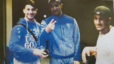 Drei der gesuchten Tatverdächtigen.