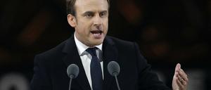 Der sozialliberale Präsident Emmanuel Macron setzt auf gute Kontakte zu Deutschland.