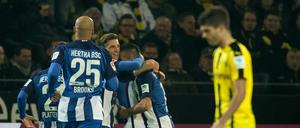 Vor nicht einmal zwei Wochen war Hertha BSC beim BVB zu Gast, im Februar reisen die Berliner im Pokal erneut ins Westfalenstadion. 