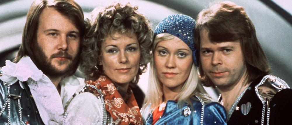 Die Mitglieder der schwedischen Popgruppe Abba. Nach 35 Jahren planen sie ein neues Projekt.