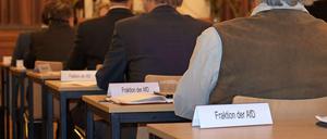 Wo früher die Piraten saßen, hat jetzt die AfD ihren Platz.