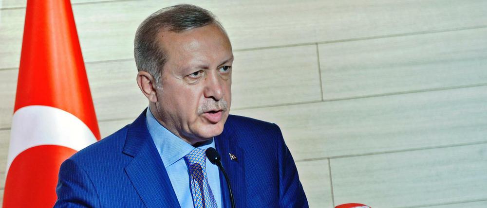 Der türkische Präsident Recep Tayyip Erdogan