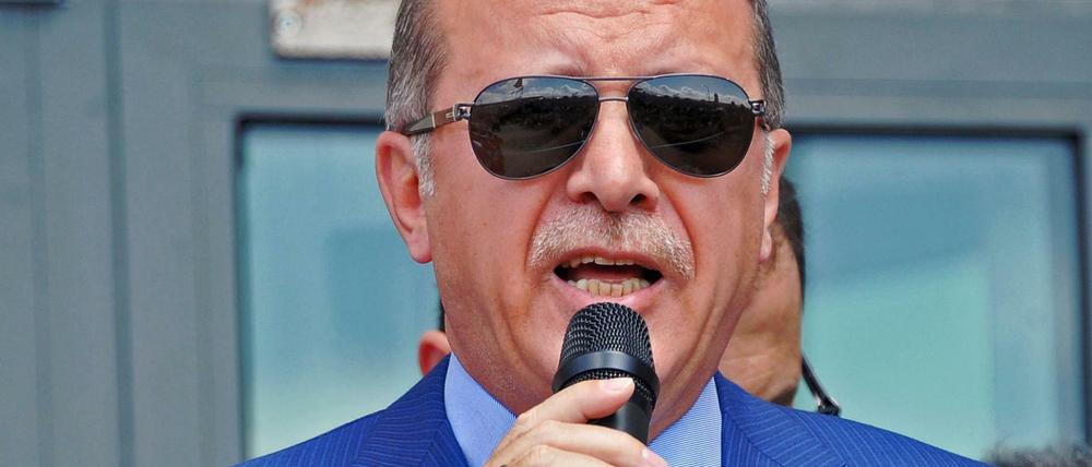 Der türkische Präsident Erdogan unterstellt den türkischstämmigen Bundestagsabgeordneten, die PKK zu unterstützen.