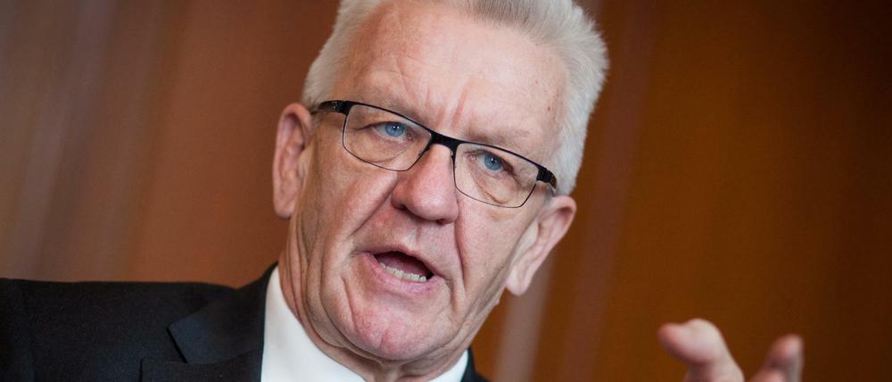 Winfried Kretschmann (Bündnis 90/Die Grünen), Ministerpräsident von Baden-Württemberg