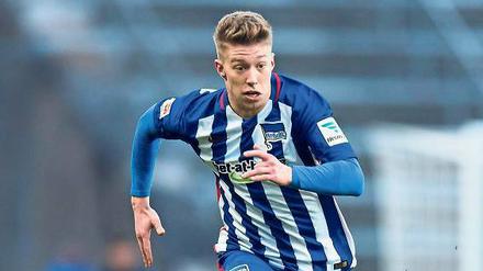 Mitchell Weiser, 21, kam im Sommer vom FC Bayern München zu Hertha BSC, wo er es zum Stammspieler und zum besten Vorlagengeber brachte. Der gebürtige Troisdorfer durchlief viele Nachwuchs-Nationalmannschaften und hat gute Chancen, für das Olympiateam berufen zu werden.