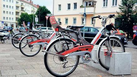 Auf Abruf. Das Call-a-Bike-Verleihsystem der Bahn wurde vom Land gefördert. Nun läuft die Neuausschreibung.