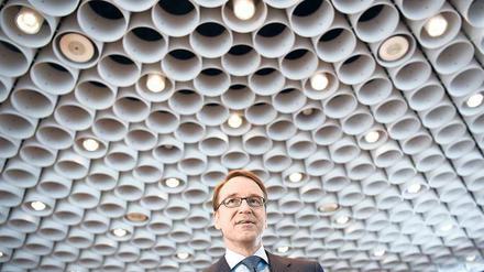 Hält gut Haus: Bundesbankpräsident Jens Weidmann hat den Gewinn seines Instituts gesteigert. 