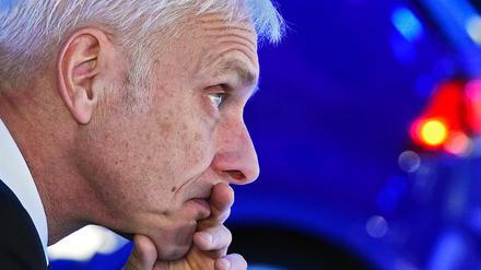VW-Chef Matthias Müller ist auch ins Visier der US-Justiz geraten.