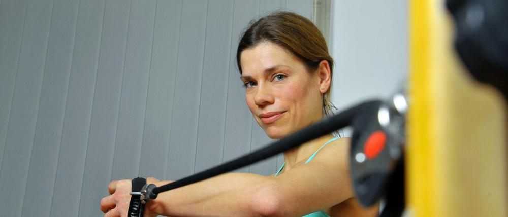 Kira Lingenberg gibt Pilates-Kurse in der Praxis Wasdaris. 