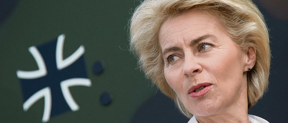 Am Mittwoch will von der Ursula von der Leyen ihre Pläne im Verteidigungsausschuss des Bundestags vorstellen.