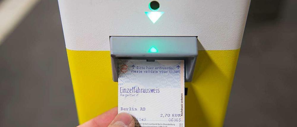 Immer teurer. Die Fahrpreise im Verkehrsverbund Berlin-Brandenburg, zu dem BVG und S-Bahn gehören, steigen weiter.