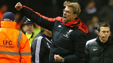 Grund zur Freude. Jürgen Klopp kehrt für die Zwischenrunde der Europa League mit dem FC Liverpool nach Deutschland zurück.
