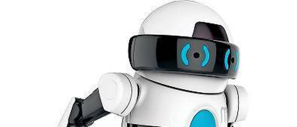 Nicht Star Wars, sondern MiP. Der Mini-Roboter reagiert auf Gesten.