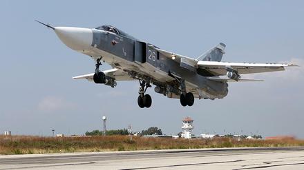 Russland unterstützt Syriens Machthaber Baschar al-Assad mit Luftangriffen. 