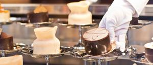 Zu Fassbender & Rausch am Gendarmenmarkt kommen jährlich fast eine Million Besucher.