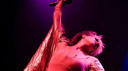 Die Musikerin Merrill Nisker alias Peaches in Aktion.