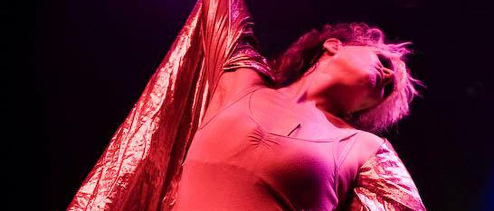 Die Musikerin Merrill Nisker alias Peaches in Aktion.