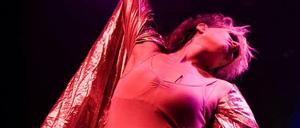Die Musikerin Merrill Nisker alias Peaches in Aktion.