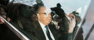 Fifa-Präsident Sepp Blatter kommt am Donnerstag in Zurich an.