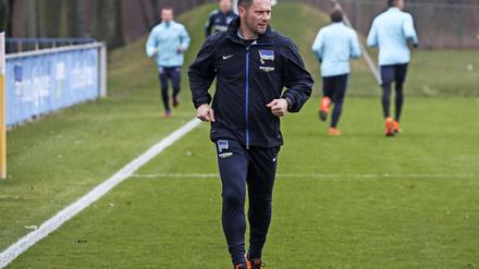Es läuft gut. Herthas Trainer Pal Dardai.
