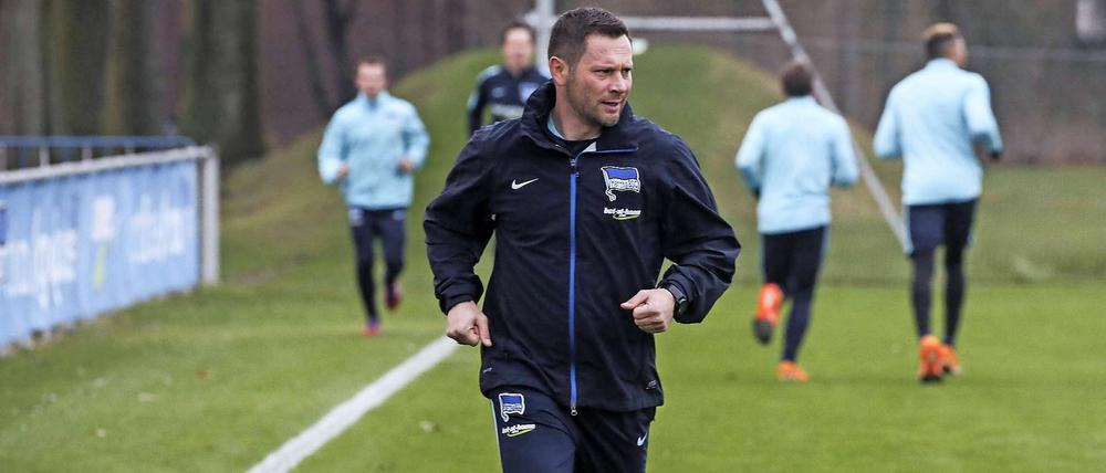 Es läuft gut. Herthas Trainer Pal Dardai.