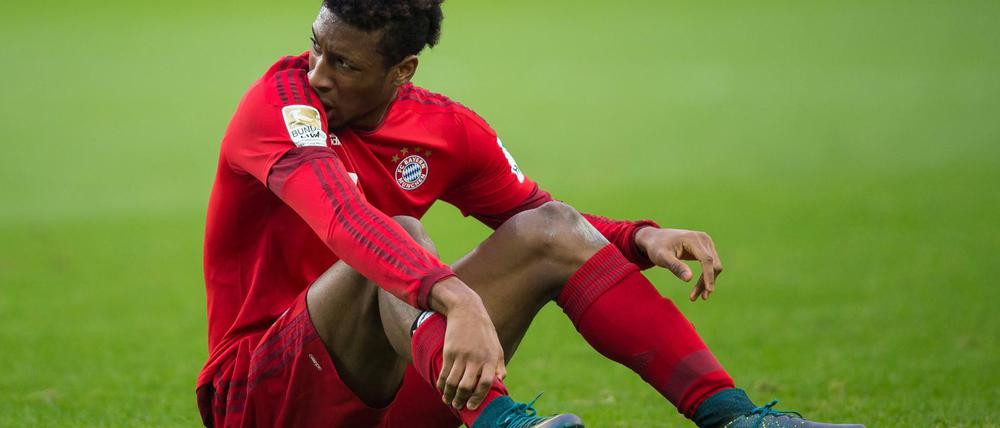 Kingsley Coman kann es nicht fassen: Die Bayern haben verloren.