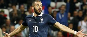 Karim Benzema darf das französische Nationaltrikot nicht mehr tragen.