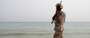 Ein saudischer Grenzsoldat im Jemen. Riad will in der Region ein gewichtiges Wort mitreden.