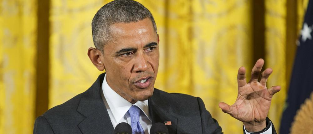 Barack Obama rief den russischen Staatschef Wladimir Putin an.