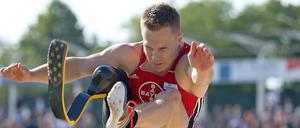 Im Mai konnte Markus Rehm noch springen. Jetzt ist er verletzt.