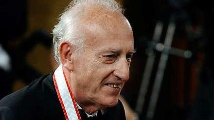 Pollini preisgekrönt: Der legendäre italienische Pianist 2010 in Tokyo.