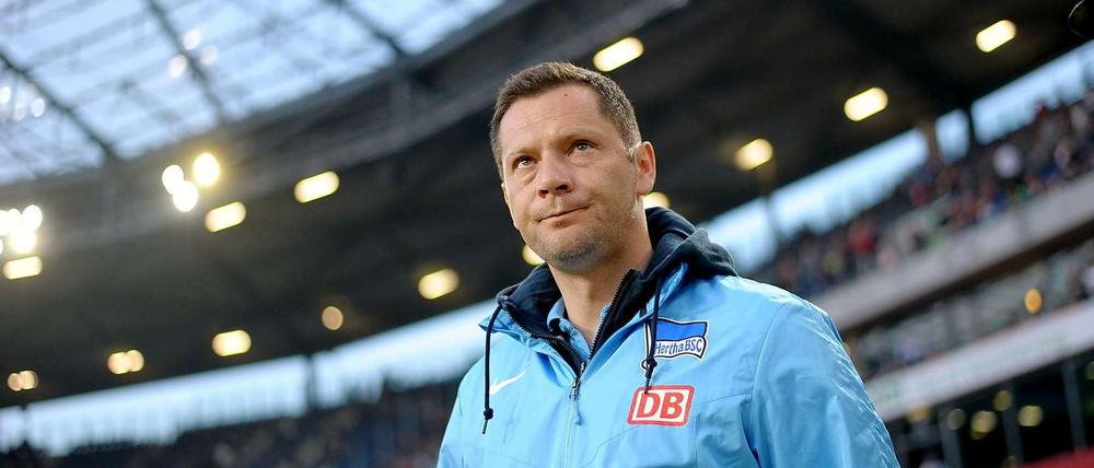 Vorsichtiger Optimismus ist erlaubt. Herthas Trainer Pal Dardai.