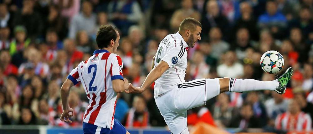 Prekär. Auch Reals Karim Benzema (r.) fällt im Rückspiel aus.