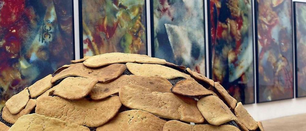 Ausstellung zum Verhältnis zwischen Kunst und Essen im Design-Museum "Triennale".