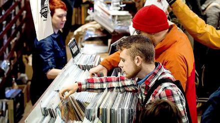 Record Store Day in Amsterdam.