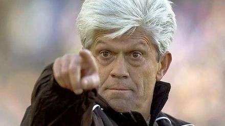 Du! Was fällt dir ein? Werner Lorant knurrt jetzt in Waging am See. 