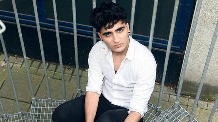 Aufruf zur Demo. Der 18-jährige Nasser sucht die Öffentlichkeit. 