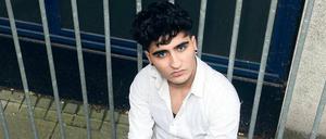 Aufruf zur Demo. Der 18-jährige Nasser sucht die Öffentlichkeit. 