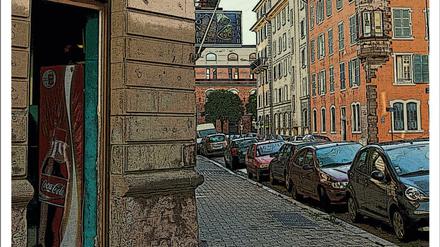 Buchcover zu "Chronik meiner Straße" von Barbara Honigmann.