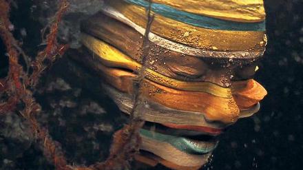 Metamorphosen. Björk im Video „Mutual Core“ von Regisseur Andrew Thomas Huang.