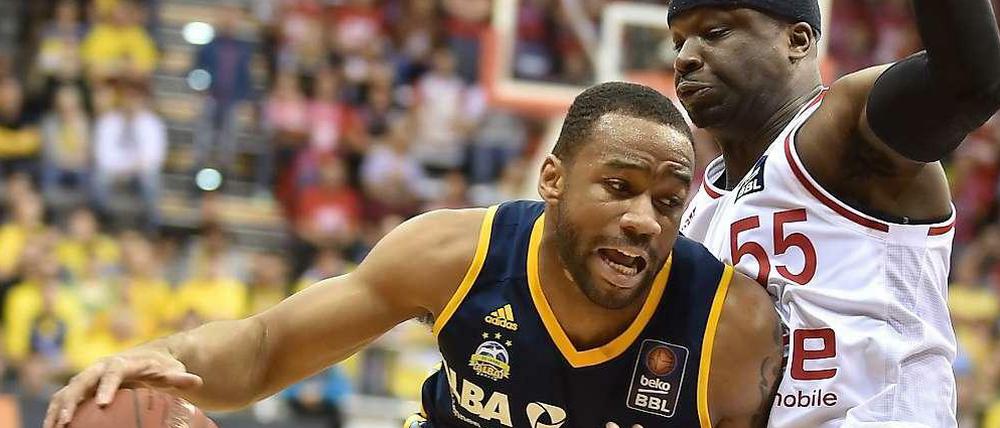 Reggie Redding konnte sich besonders in der ersten Hälfte selten durchsetzen.